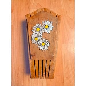 Vintage wall mounted knife block